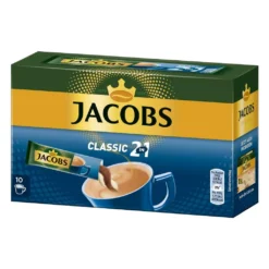 Jacobs Classic 2in1 Sticks | Löslicher Kaffee | 10 Portionen -Bon Cafe Store 58e4143f347dca1c1bfec288611ced98
