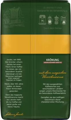 JACOBS Kaffeebohnen Krönung Aroma-Bohne Kräftig 12 X 500 G Ganze Bohne 9 JACOBS Kaffeebohnen Krönung Aroma-Bohne Kräftig 12 X 500 G Ganze Bohne -Bon Cafe Store 5d25bed580b926b726c8c80d85834161 1