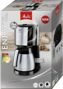 MELITTA Kaffeeautomat 1017-08 10Tassen Thermokanne 1000Watt Schwarz 20 MELITTA Kaffeeautomat 1017-08 10Tassen Thermokanne 1000Watt Schwarz -Bon Cafe Store 5e813a12da271944e052a0d5ed7ebf2b