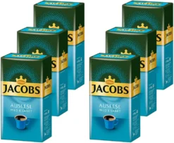 JACOBS Filterkaffee Auslese Mild & Sanft 6 X 500 G Kaffee Gemahlen + 1 Becher+ 1 Dose 12 JACOBS Filterkaffee Auslese Mild & Sanft 6 X 500 G Kaffee Gemahlen + 1 Becher+ 1 Dose -Bon Cafe Store 5f4ae003280e1030bb3c3ec71c8a143a