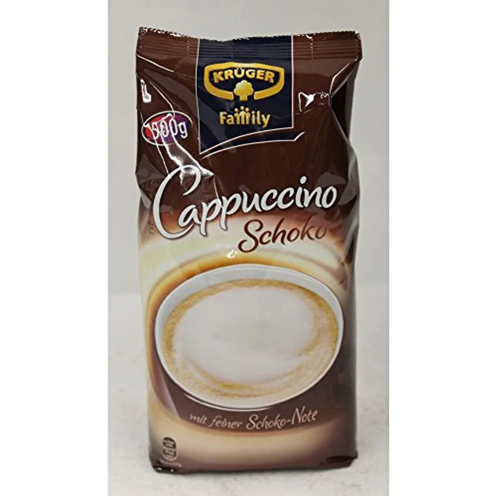 Krüger Family Cappuccino Schoko | 500-g-Beutel 4 Krüger Family Cappuccino Schoko | 500-g-Beutel – Bild 2
