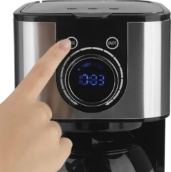 BEEM FRESH-AROMA-SWITCH Filterkaffeemaschine - Thermo Edelstahl 1 L Thermoskanne Bedienrad 24h-Timer 800 W Für 4-8 Tassen Kaffeemaschine Timer -Bon Cafe Store 61d204e02bba4acb2b23b9a9364e5854