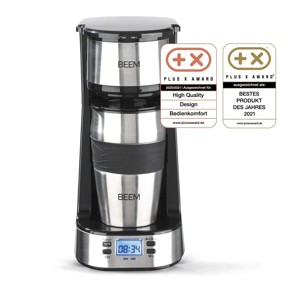 BEEM THERMO 2 GO Single-Filterkaffeemaschine - Thermo | Inkl. Thermobecher BEEM Single-Filterkaffeemaschine Inkl. Thermobecher Timer ToGo 750W 10 BEEM THERMO 2 GO Single-Filterkaffeemaschine - Thermo | Inkl. Thermobecher BEEM Single-Filterkaffeemaschine Inkl. Thermobecher Timer ToGo 750W – Bild 8