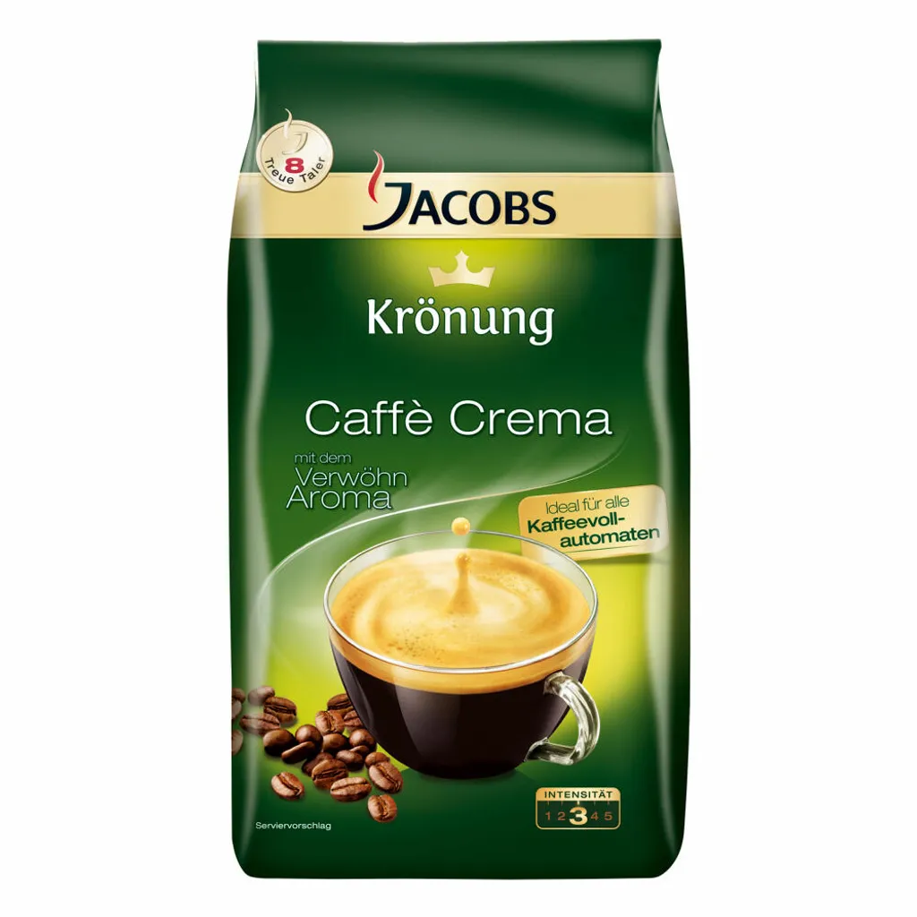 Jacobs Krönung Crema | Ganze Bohne | 1000g 12 Jacobs Krönung Crema | Ganze Bohne | 1000g – Bild 10