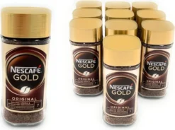 Nestlé® Nescafé Gold Das Original, Löslicher Bohnenkaffee, Kaffee, Gemahlener Röstkaffee, Glas, 100 G 19 Nestlé® Nescafé Gold Das Original, Löslicher Bohnenkaffee, Kaffee, Gemahlener Röstkaffee, Glas, 100 G -Bon Cafe Store 6774ea6e011b4823283128c31a0a9247