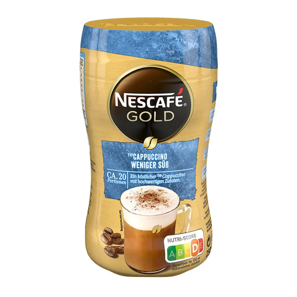 Nescafé® Nescafé Gold Typ Cappuccino Weniger Süß | 250g Dose 11 Nescafé® Nescafé Gold Typ Cappuccino Weniger Süß | 250g Dose – Bild 9