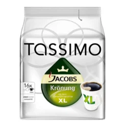 Tassimo Jacobs Krönung XL | 16 T Discs, Kaffeekapseln -Bon Cafe Store 6b18f61f571d0d580509aa1055f39ea3