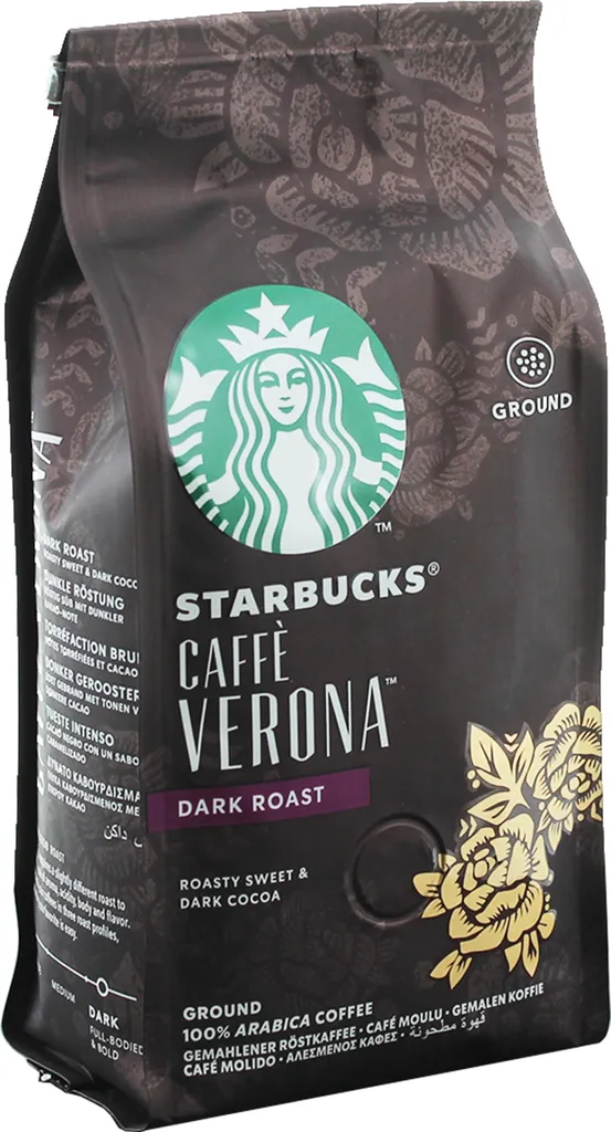 Nestlé® Starbucks Caffè Verona Kaffee, 2er Set, Dark Roast, Röstkaffee, Röstig Süß, Gemahlen, 2 X 200 G 5 Nestlé® Starbucks Caffè Verona Kaffee, 2er Set, Dark Roast, Röstkaffee, Röstig Süß, Gemahlen, 2 X 200 G – Bild 3
