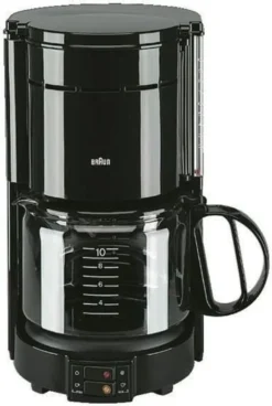 Braun KF47/1 Filter-Kaffeemaschine Schwarz -Bon Cafe Store 6f5839fb4273c0a381d83140bc87143b