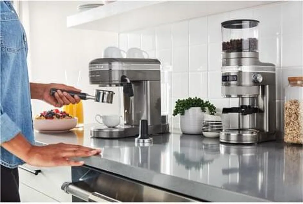 KitchenAid Espressomaschine ARTISAN 5KES6503EMS Medaillon Silber 6 KitchenAid Espressomaschine ARTISAN 5KES6503EMS Medaillon Silber – Bild 4