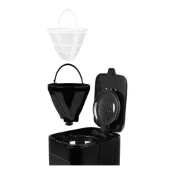 Princess Deluxe Kaffeemaschine Black Steel 1,5 L 900 W Schwarz -Bon Cafe Store 6fd469ed8eed3385cf7062d07dd3e3bb