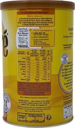 Nestle Ricore L'instant Douceur Instant Kaffee Mit Extrakten Aus Der Zichorie Wurzel 260 Gramm -Bon Cafe Store 728c3e28a04bb159181e20baa487cf27