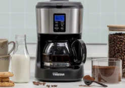 Tristar Kaffeemaschine Mit Mahlwerk CM-1280 650 W 0,75 L Schwarz 26 Tristar Kaffeemaschine Mit Mahlwerk CM-1280 650 W 0,75 L Schwarz -Bon Cafe Store 73d612f6eccca103e206dcca0ce432b7