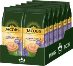 Jacobs Momente Choco Cappuccino Nuss, Mild Mit Schokonote Nachfüllbeutel, 12 X 500g