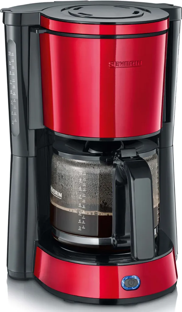 SEVERIN Kaffeemaschine KA 4817 TYPE 1.000 W Rot / Schwarz 3 SEVERIN Kaffeemaschine KA 4817 TYPE 1.000 W Rot / Schwarz
