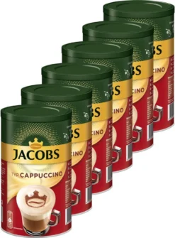 JACOBS Typ Cappuccino 6 X 400 G Dosen Feine Cremigkeit - Viel Schaum 15 JACOBS Typ Cappuccino 6 X 400 G Dosen Feine Cremigkeit - Viel Schaum -Bon Cafe Store 78531c8a7c62981108f61278ee6b4e92