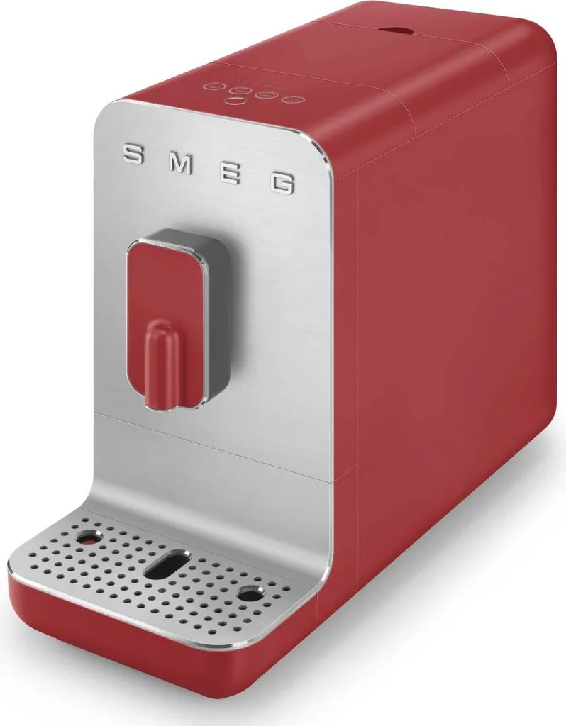 Smeg BCC01RDMEU Kompakte Kaffeevollautomat Matt Rot 3 Smeg BCC01RDMEU Kompakte Kaffeevollautomat Matt Rot