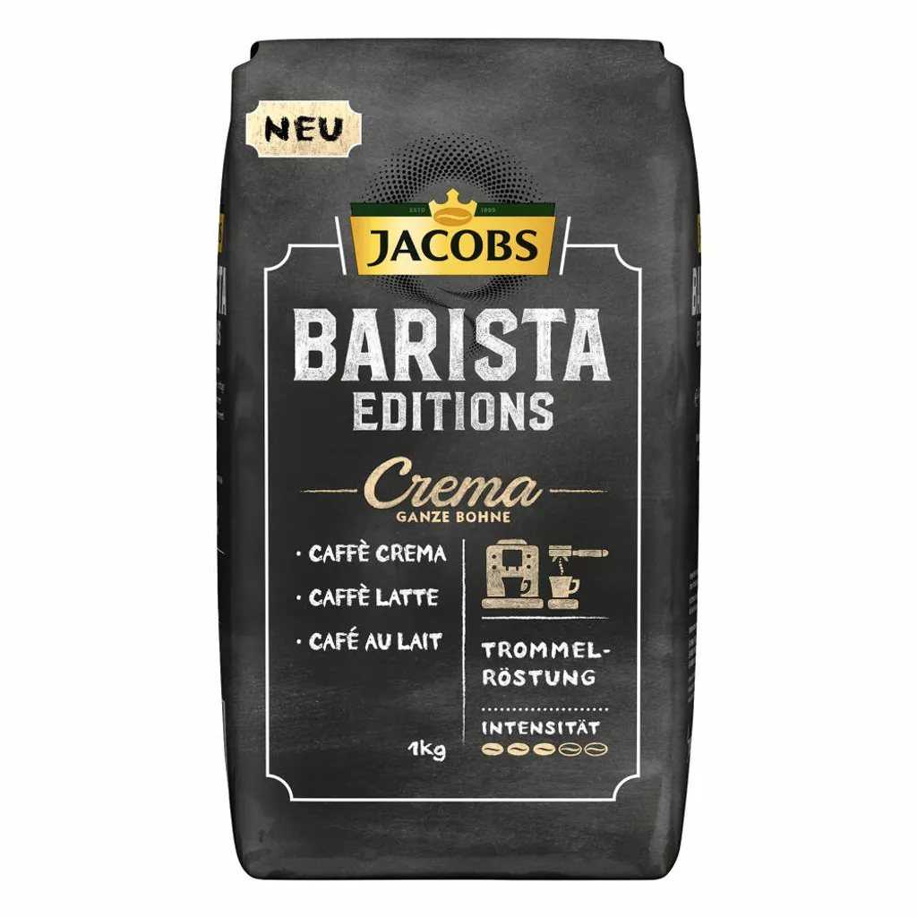 Jacobs Barista Editions Crema | Ganze Bohne | 1000g 9 Jacobs Barista Editions Crema | Ganze Bohne | 1000g – Bild 7
