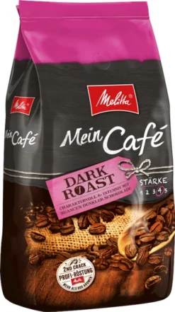 MELITTA Ganze Kaffeebohnen Mein Café Dark Roast 8x1 Kg Charaktervoll Intensiv -Bon Cafe Store 7f6d2c2a7bfbd08eb44e0f353e8ffc3a