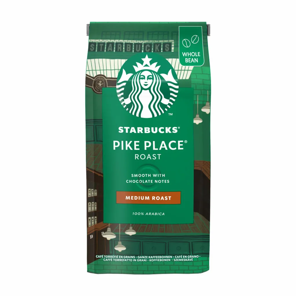 Nestlé® Starbucks Pike Place Roast, Medium, Ganze Bohne, 200 G 9 Nestlé® Starbucks Pike Place Roast, Medium, Ganze Bohne, 200 G – Bild 7