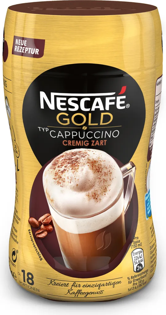 Nescafé® Nescafé Gold Typ Cappuccino Cremig Zart | 250g 3 Nescafé® Nescafé Gold Typ Cappuccino Cremig Zart | 250g