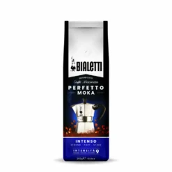 Bialetti Perfetto Moka Stark 250 G, 250 G, Dunkle Röstung, Kaffee, 30% Arabica, 70% Robust, Tasche -Bon Cafe Store 80f41d155639db78f4fedaad74308dbe