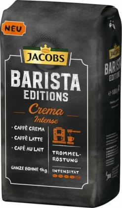 JACOBS Kaffeebohnen Barista Editions Crema Intense 3 Kg Geöstete Bohnen+ 1 Jacobs Barista Becher+ 1 Dose 15 JACOBS Kaffeebohnen Barista Editions Crema Intense 3 Kg Geöstete Bohnen+ 1 Jacobs Barista Becher+ 1 Dose -Bon Cafe Store 821989862b942d4dba7a28d5f470b9c0 1