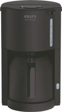 Krups KM3038 ProAroma Therm Schwarz Filterkaffeemaschine