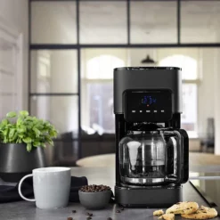 Princess Deluxe Kaffeemaschine Black Steel 1,5 L 900 W Schwarz -Bon Cafe Store 8463edef5e03e55c6e7680353c6fcb6a