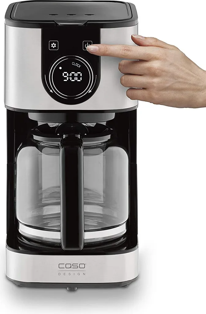 CASO Selection C12 - Design-Kaffeemaschine Für Bis Zu 12 Tassen Kaffee, 1,5 L Wassertank, Edelstahlgehäuse, Warmhaltefunktion, Timer, Inkl. Permanentfilter 5 CASO Selection C12 - Design-Kaffeemaschine Für Bis Zu 12 Tassen Kaffee, 1,5 L Wassertank, Edelstahlgehäuse, Warmhaltefunktion, Timer, Inkl. Permanentfilter – Bild 3