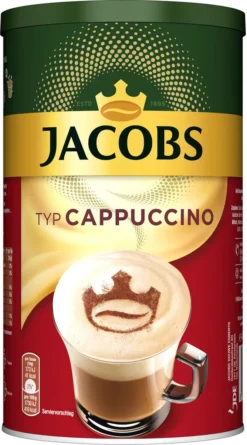 JACOBS Typ Cappuccino 6 X 400 G Dosen Feine Cremigkeit - Viel Schaum 11 JACOBS Typ Cappuccino 6 X 400 G Dosen Feine Cremigkeit - Viel Schaum -Bon Cafe Store 89fdd10330880c7db53d1aca52a78a93