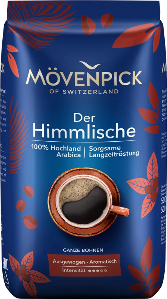 Sparpaket DER HIMMLISCHE Von Mövenpick, 10x500g Bohnen 3 Sparpaket DER HIMMLISCHE Von Mövenpick, 10x500g Bohnen