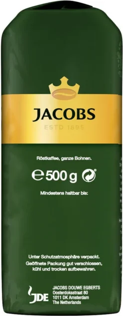 JACOBS Kaffeebohnen Krönung Aroma-Bohnen 6x500g Ganze Kaffee Bohnen Geröstet 11 JACOBS Kaffeebohnen Krönung Aroma-Bohnen 6x500g Ganze Kaffee Bohnen Geröstet -Bon Cafe Store 8f35bcd1f8e3a3079c3400ba4bcd3640