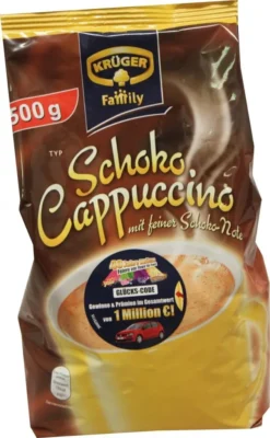 Krüger Family Cappuccino Schoko | 500-g-Beutel 12 Krüger Family Cappuccino Schoko | 500-g-Beutel -Bon Cafe Store 9060e912f1bcac61588f6c2b9673b92b