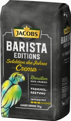 JACOBS Kaffeebohnen Barista Editions Crema Do Brasil 4 X 1 Kg Geröstete Bohnen 25 JACOBS Kaffeebohnen Barista Editions Crema Do Brasil 4 X 1 Kg Geröstete Bohnen -Bon Cafe Store 9342416791b74e82dc4b85d5db410c94