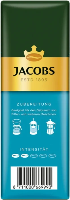 JACOBS Filterkaffee Auslese Mild & Sanft 6 X 500 G Kaffee Gemahlen + 1 Becher+ 1 Dose 15 JACOBS Filterkaffee Auslese Mild & Sanft 6 X 500 G Kaffee Gemahlen + 1 Becher+ 1 Dose -Bon Cafe Store 949b36620280bbc2143d453923322377