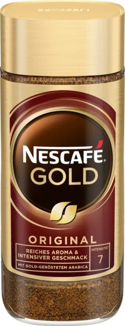Nestlé® Nescafé Gold Das Original, Löslicher Bohnenkaffee, Kaffee, Gemahlener Röstkaffee, Glas, 100 G 14 Nestlé® Nescafé Gold Das Original, Löslicher Bohnenkaffee, Kaffee, Gemahlener Röstkaffee, Glas, 100 G -Bon Cafe Store 968b64e61d1f90b540ac2a7279441442
