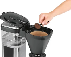 BEEM DIRECT-BREW Filterkaffeemaschine - Glas Kaffeemaschine Filter Kaffeemaschine 10 Tassen Timer Kaffeeautomat Display -Bon Cafe Store 96ab12c9f42f2f66435381e3c734c38f