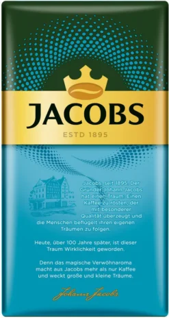 JACOBS Auslese Mild + Sanft Filterkaffee 12 X 500 G Kaffee Gemahlen 10 JACOBS Auslese Mild + Sanft Filterkaffee 12 X 500 G Kaffee Gemahlen -Bon Cafe Store 98644091575d142895ee201f3d037d99 1