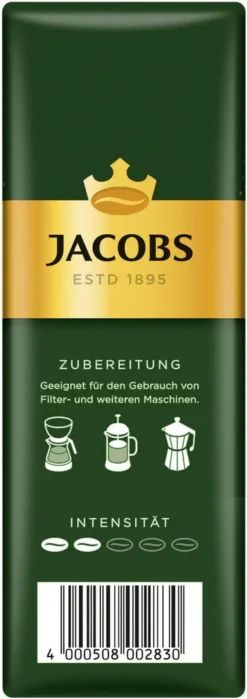 JACOBS Filterkaffee Krönung Mild 6 X 500g Pulver-Kaffee Gemahlen Röstkaffee 3 Kg -Bon Cafe Store 99a6af3d8aa580293046644c73900c46 1