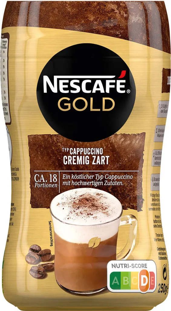 Nescafé® Nescafé Gold Typ Cappuccino Cremig Zart | 250g 10 Nescafé® Nescafé Gold Typ Cappuccino Cremig Zart | 250g – Bild 8