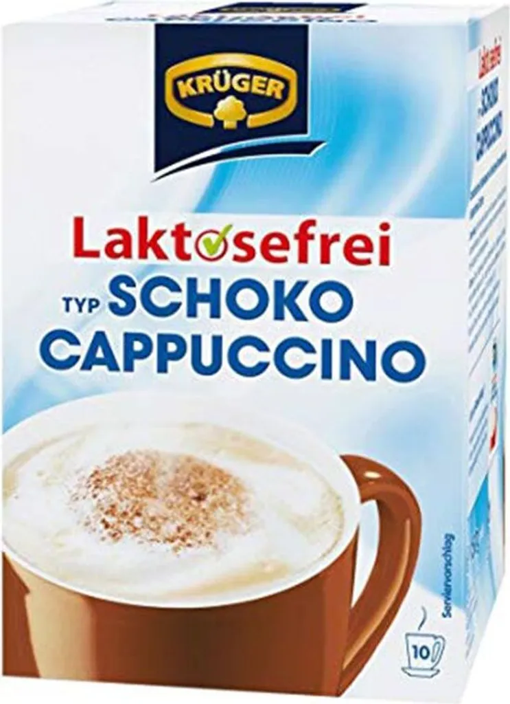 KRÜGER Cappuccino Schoko Enthält Koffein Laktosefrei 10x15 G 4 KRÜGER Cappuccino Schoko Enthält Koffein Laktosefrei 10x15 G – Bild 2