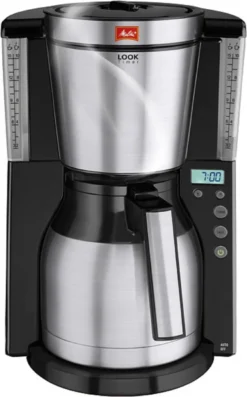 Melitta 1011-16 Look IV Therm Timer Schw/edelst. -Bon Cafe Store 9e9b1416db776aee9a2a334173e427cd