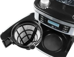 MEDION MD 15486 Kaffeemaschine Mit Mahlwerk Und Glaskanne, Wassertank: 1,5 Liter, 8 Mahlstufen, Max. 1050 Watt, Silber, Edelstahl 9 MEDION MD 15486 Kaffeemaschine Mit Mahlwerk Und Glaskanne, Wassertank: 1,5 Liter, 8 Mahlstufen, Max. 1050 Watt, Silber, Edelstahl -Bon Cafe Store 9f2c20194b7378d1f88fa24ee97ffe65