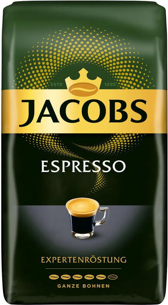 JACOBS Kaffeebohnen Expertenröstung Espresso 3 Kg Ganze Espressobohnen + 1 Jacobs Barista Becher + 1 Dose 4 JACOBS Kaffeebohnen Expertenröstung Espresso 3 Kg Ganze Espressobohnen + 1 Jacobs Barista Becher + 1 Dose – Bild 2