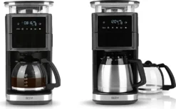 Kaffeemaschine Filterkaffeemaschine Edelstahl Thermoskanne Timer Mit Mahlwerk -Bon Cafe Store a297f4714cc0e6d7cb0a81773418603d