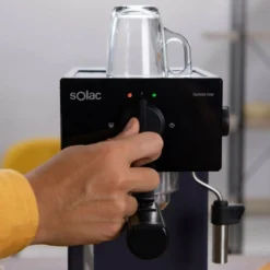 Solac Squissita Easy Graphite, Espressomaschine, 1,5 L, Kaffeepad, Gemahlener Kaffee, 1050 W, Graphit -Bon Cafe Store a5d972604a62127de3a3ce3d09469ae7