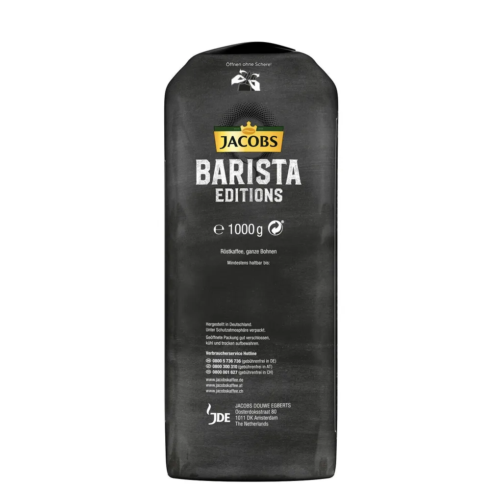 Jacobs Barista Editions Crema | Ganze Bohne | 1000g 8 Jacobs Barista Editions Crema | Ganze Bohne | 1000g – Bild 6