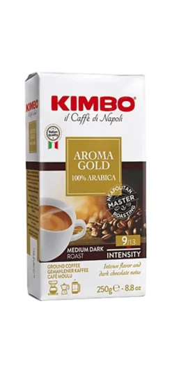 Kimbo Aroma Gold 100% Arabica 250g Gemahlen