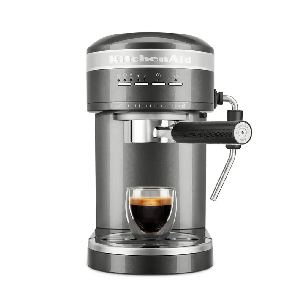 KitchenAid Espressomaschine ARTISAN 5KES6503EMS Medaillon Silber 4 KitchenAid Espressomaschine ARTISAN 5KES6503EMS Medaillon Silber – Bild 2